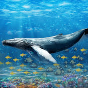 蓝鲸生存挑战模拟器游戏: 愤怒的鲨鱼攻击进化